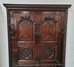 French Henry II 19th Century Narrow Proportioned Walnut Hall Stand | Antique & Vintage | Moonee Ponds Antiques | Australia Wide Delivery