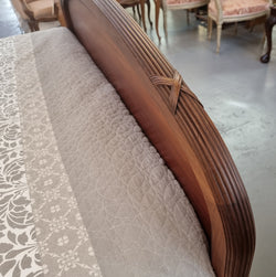 Fabulous French Walnut Queen Bed | Antique & Vintage | Moonee Ponds Antiques | Australia Wide Delivery