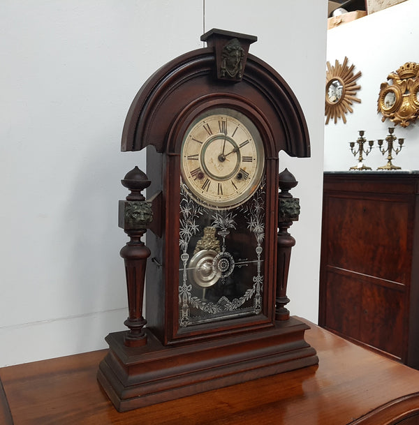 Antique American Ansonia Mantle Clock