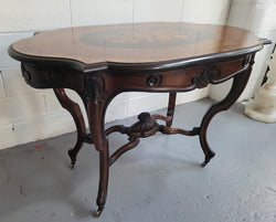 French Napoleon III Style Rosewood Centre Table | Antique & Vintage | Moonee Ponds Antiques | Australia Wide Delivery