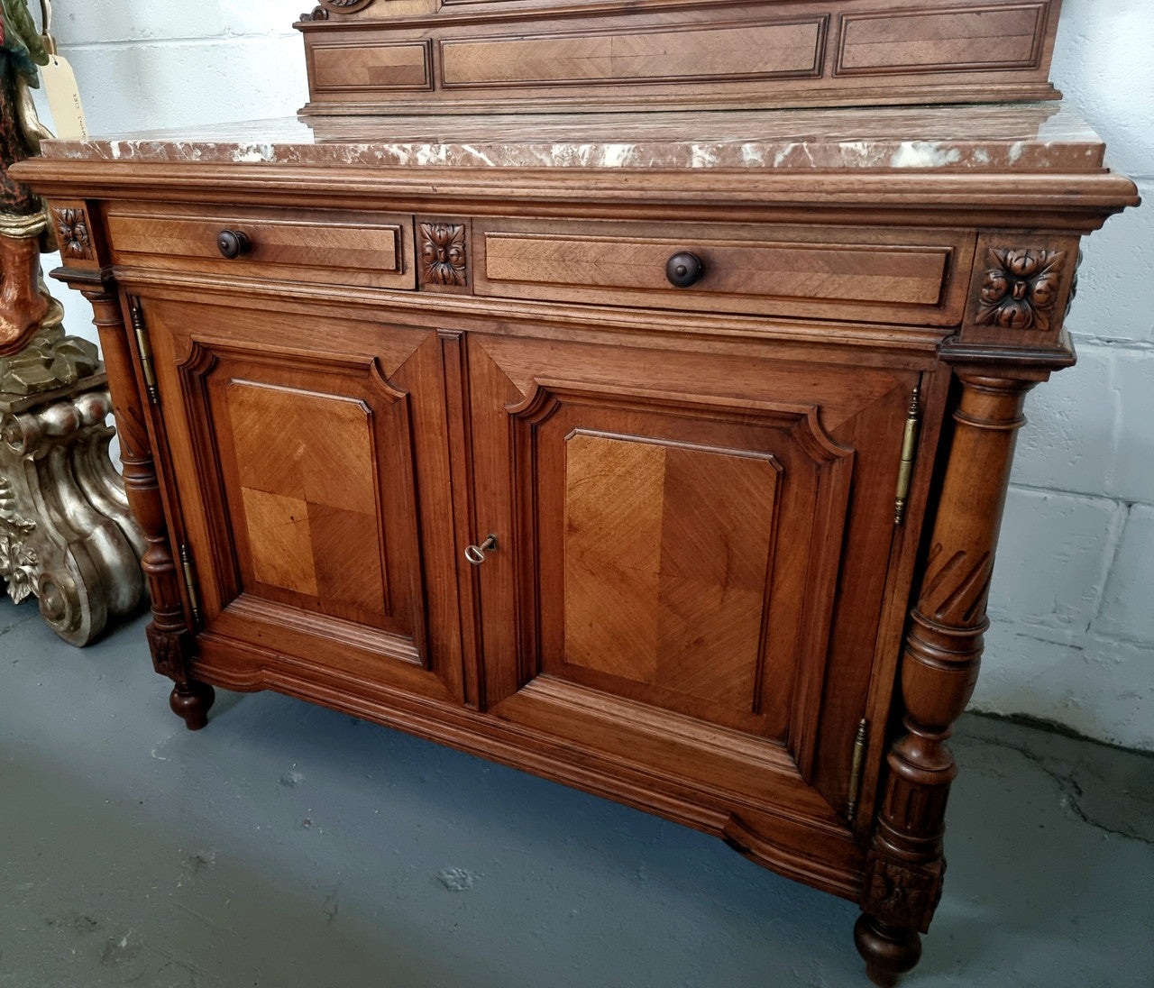Beautiful 19th Century Walnut Dressing Table | Antique & Vintage | Moonee Ponds Antiques | Australia Wide Delivery