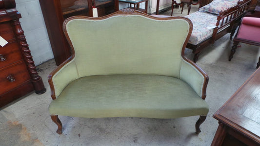 Vintage Edwardian Upholstered Couch