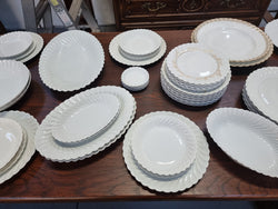 Large Collection of Limoge "Haviland" White Part Dinner Service | Antique & Vintage | Moonee Ponds Antiques | Australia Wide Delivery