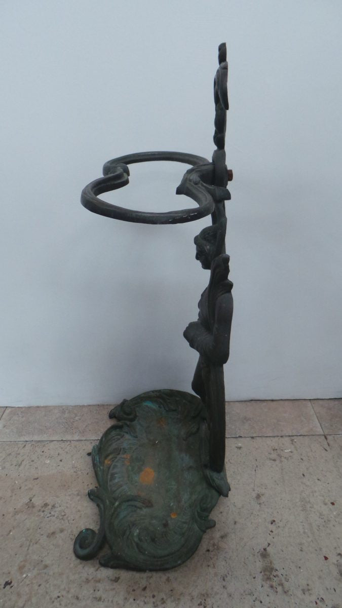 An Antique French Heavy Bronze Umbrella Stand | Antique & Vintage | Moonee Ponds Antiques | Australia Wide Delivery
