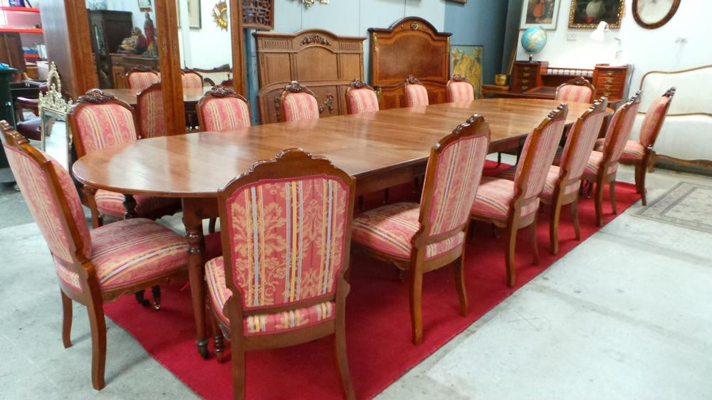 French Cherry wood 19th Century Extension Table