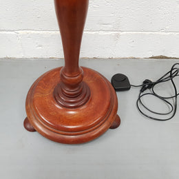 Antique Oak Standard Lamp