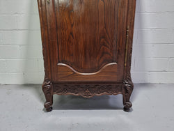 French Oak "Bonnetiere" Cupboard of Narrow Proportions | Antique & Vintage | Moonee Ponds Antiques | Australia Wide Delivery