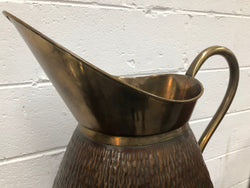 French Arts & Crafts Style Brass & Copper Jug | Antique & Vintage | Moonee Ponds Antiques | Australia Wide Delivery