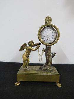 Rare Victorian Bronze Gilt Fob Watch Stand | Antique & Vintage | Moonee Ponds Antiques | Australia Wide Delivery