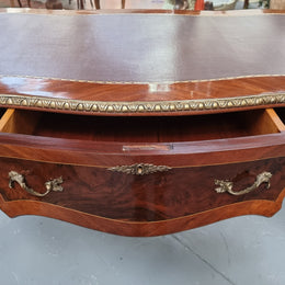 French Louis XV Style Bureau Plat Desk