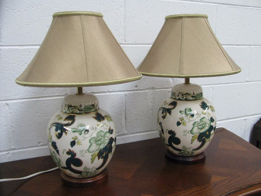 Pair of Rare Chinese Lamps