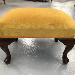 upholstered foot stool
