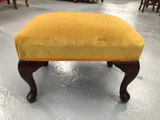 upholstered foot stool
