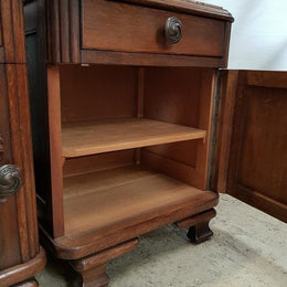 Pair of Art Deco Bedside Cabinets-1