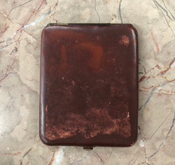 Edwardian Leather Case Travelling Miniature | Antique & Vintage | Moonee Ponds Antiques | Australia Wide Delivery