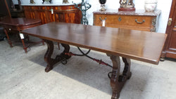 French Spanish Style Dining Table | Antique & Vintage | Moonee Ponds Antiques | Australia Wide Delivery