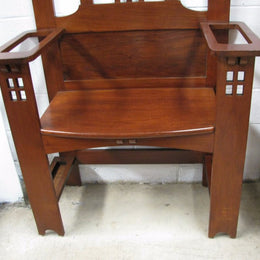 Arts and Crafts Australian Blackwood Hall Stand