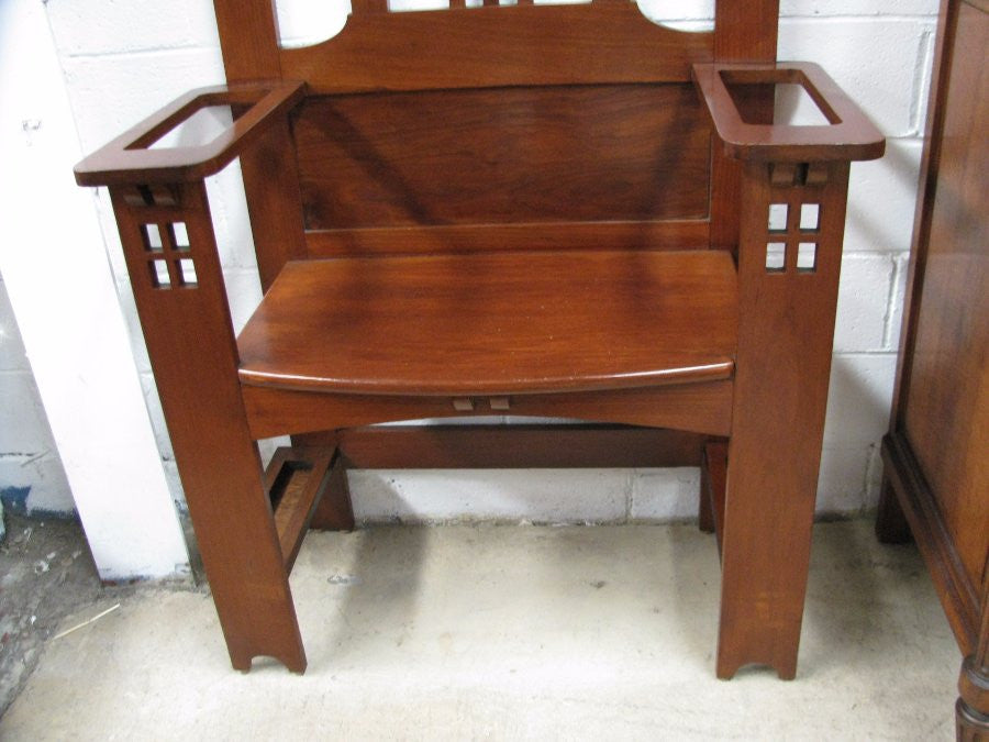 Arts and Crafts Australian Blackwood Hall Stand | Antique & Vintage | Moonee Ponds Antiques | Australia Wide Delivery
