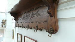 Sensational French Coat Wall Rack | Antique & Vintage | Moonee Ponds Antiques | Australia Wide Delivery