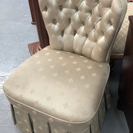 Lovely Upholstered Boudoir Chair