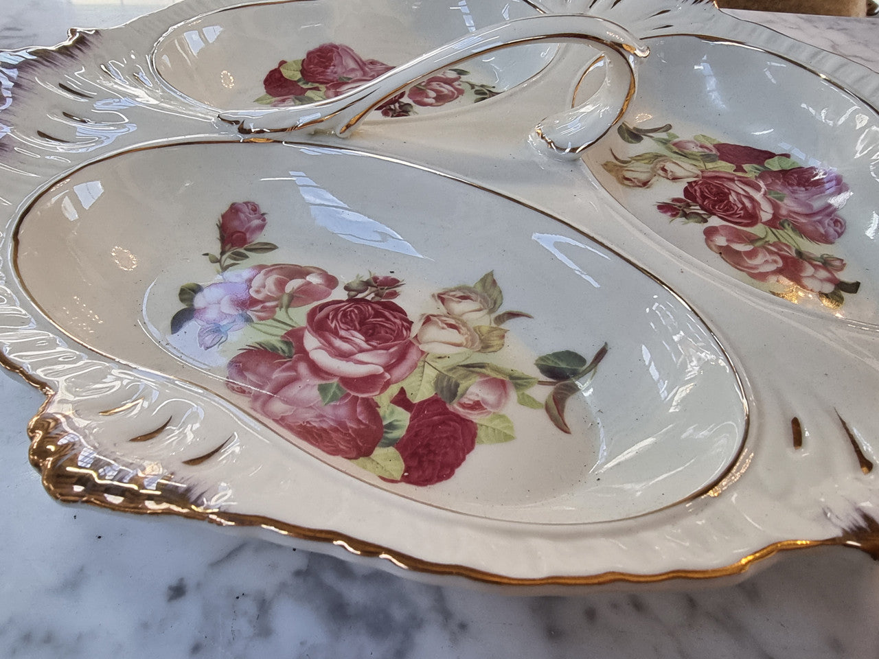 Rosenthal Charger Plate With Pattern & Gold Edge