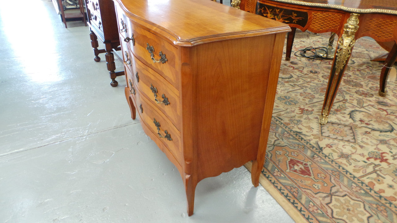 French Louis XV Style Cherrywood Commode | Antique & Vintage | Moonee Ponds Antiques | Australia Wide Delivery