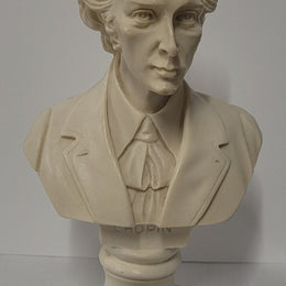 Vintage resin bust of "Chopin". It is in good original condition, please view photos as they help form part of the description.