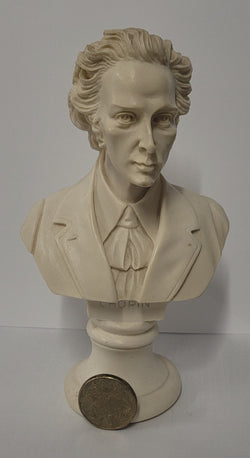 Vintage Resin Bust of "Chopin" | Antique & Vintage | Moonee Ponds Antiques | Australia Wide Delivery