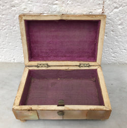 Antique Victorian Mother of Peral & Scene Trinket Box | Antique & Vintage | Moonee Ponds Antiques | Australia Wide Delivery