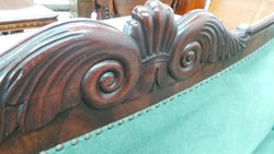 French Empire Mahogany Couch | Antique & Vintage | Moonee Ponds Antiques | Australia Wide Delivery