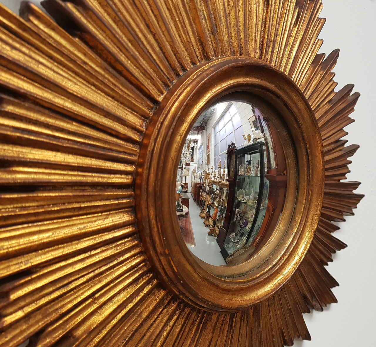 Petite French Starburst Mirror | Antique & Vintage | Moonee Ponds Antiques | Australia Wide Delivery