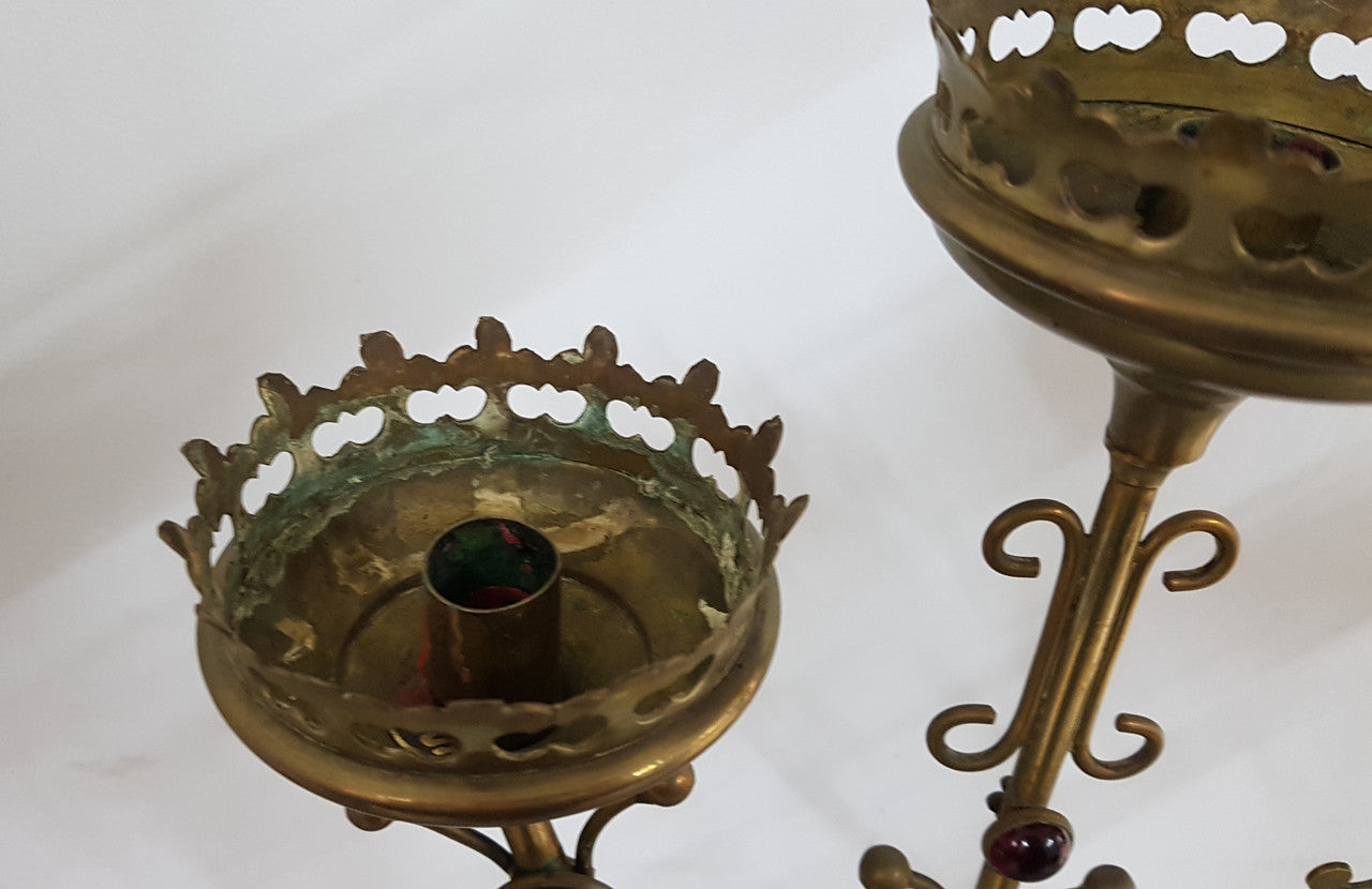 Antique Church Candle Holder | Antique & Vintage | Moonee Ponds Antiques | Australia Wide Delivery