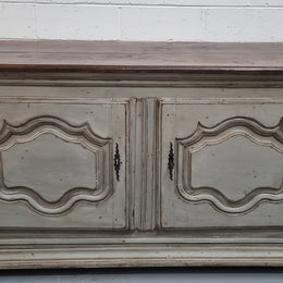 French Late 18th Century Painted Two Door Sideboard