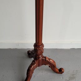 Attractive carved “Duet” reproduction music stand. Excellent condition.