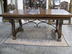 French Oak Spanish Style Dining Table | Antique & Vintage | Moonee Ponds Antiques | Australia Wide Delivery