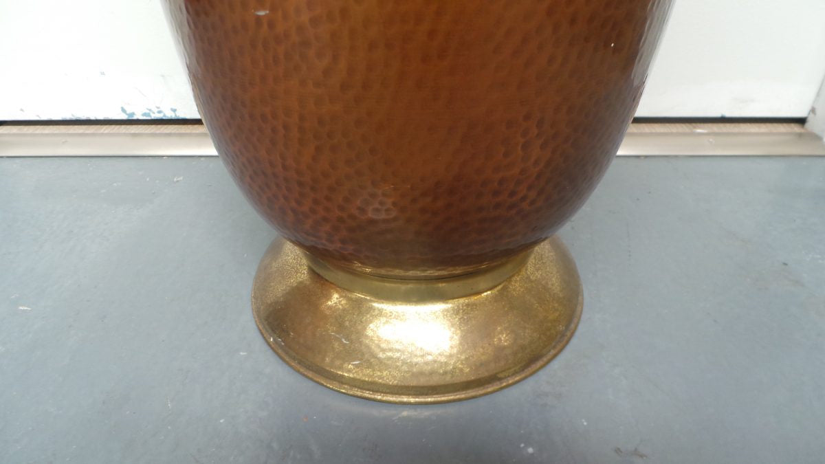 French Copper and Brass Jug