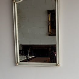 Vintage Louis 16th style French original painted mirror with its original mirror which is showing signs of age. They have been sourced from France and are in good original condition.