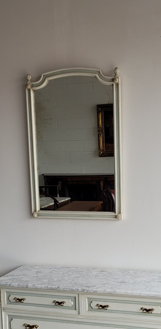 Vintage Louis 16th Style French Original Painted Mirror | Antique & Vintage | Moonee Ponds Antiques | Australia Wide Delivery