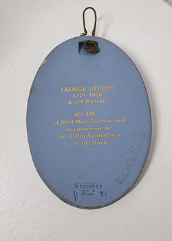 Wedgwood Cameo of George Stubbs | Antique & Vintage | Moonee Ponds Antiques | Australia Wide Delivery
