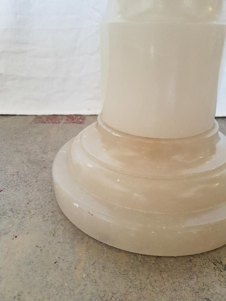 Vintage Italian Alabaster Pedestal | Antique & Vintage | Moonee Ponds Antiques | Australia Wide Delivery