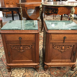 Superb Pair of French Art Deco Bedside Cabinets