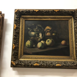 Absolutely beautiful framed oil still life on canvas, signed and in good original condition.