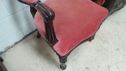 Mahogany Carver Chair | Antique & Vintage | Moonee Ponds Antiques | Australia Wide Delivery