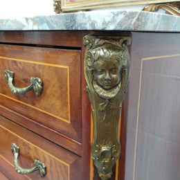 French Walnut Semainier