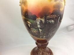 Pair Late Victorian English Vases | Antique & Vintage | Moonee Ponds Antiques | Australia Wide Delivery