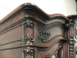 French 19th Century Louis XV Style Three Door Bookcase | Antique & Vintage | Moonee Ponds Antiques | Australia Wide Delivery