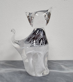 Signed Swedish Minne Fran Art Glass Cat | Antique & Vintage | Moonee Ponds Antiques | Australia Wide Delivery
