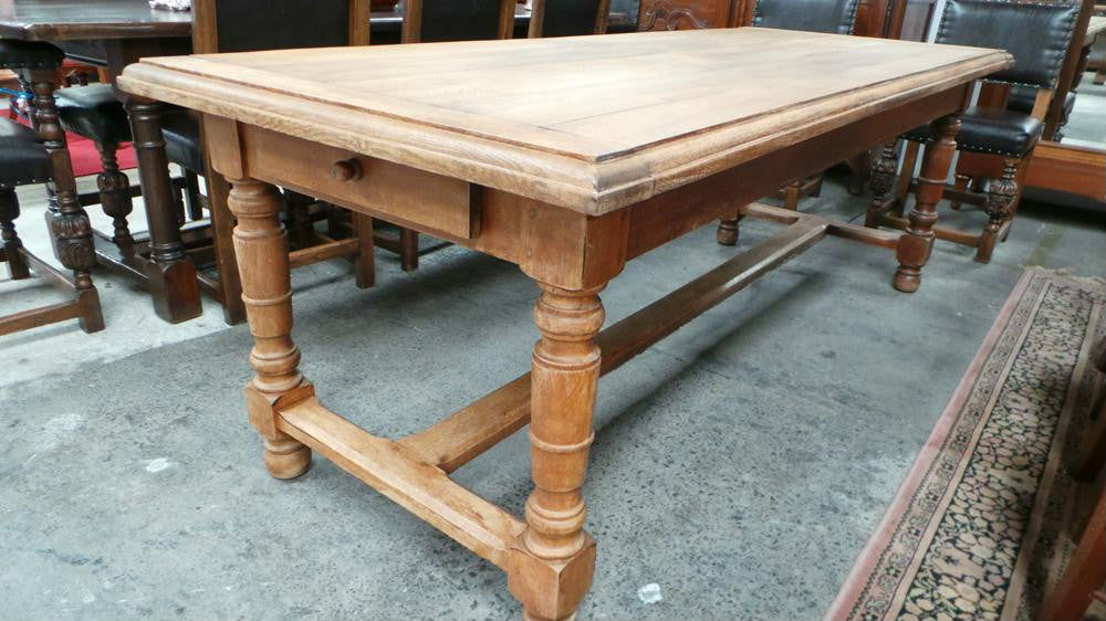 French Oak Rustic Refectory Table