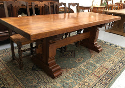 Fabulous French Stretcher Base Farmhouse Table | Antique & Vintage | Moonee Ponds Antiques | Australia Wide Delivery