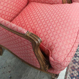 Pair Of French Carved Louis XV Style Fauteuils